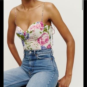 Reformation Liza Top      Donna    AUTHENTIC